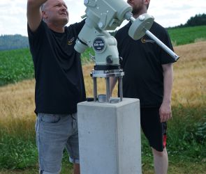 Einweihungsfeier Teleskops&auml;ulen (6)