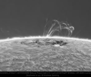 Ansteigende Sonnenaktivit&auml;t im September 2022 (2)